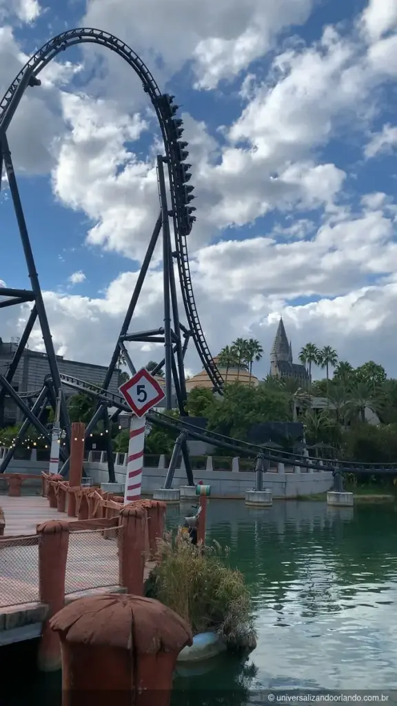 VelociCoaster: a montanha-russa dos raptores no Islands of Adventure